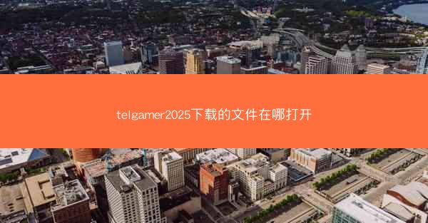 telgamer2025下载的文件在哪打开