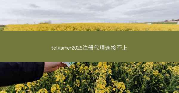 telgamer2025注册代理连接不上