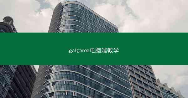 galgame电脑端教学