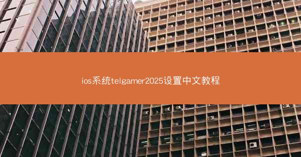 ios系统telgamer2025设置中文教程