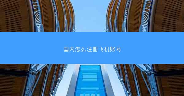 国内怎么注册飞机账号