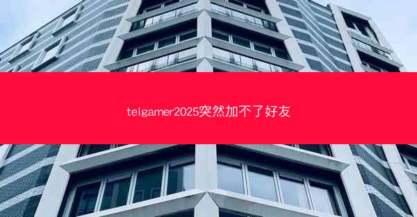telgamer2025突然加不了好友