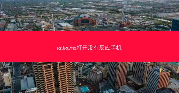 galgame打开没有反应手机