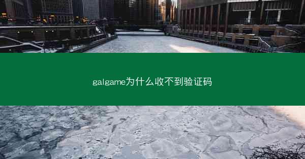 galgame为什么收不到验证码