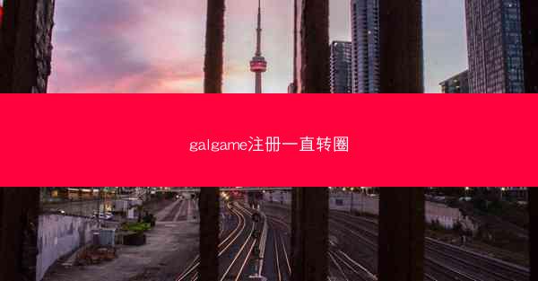 galgame注册一直转圈