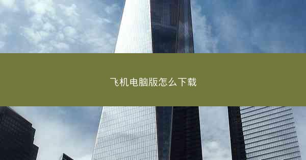 飞机电脑版怎么下载