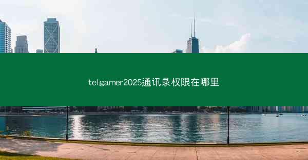 telgamer2025通讯录权限在哪里
