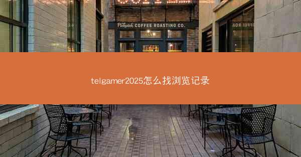 telgamer2025怎么找浏览记录