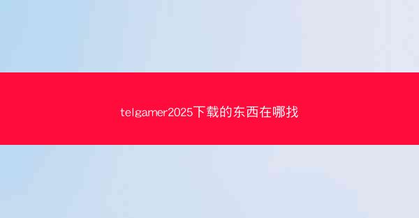 telgamer2025下载的东西在哪找