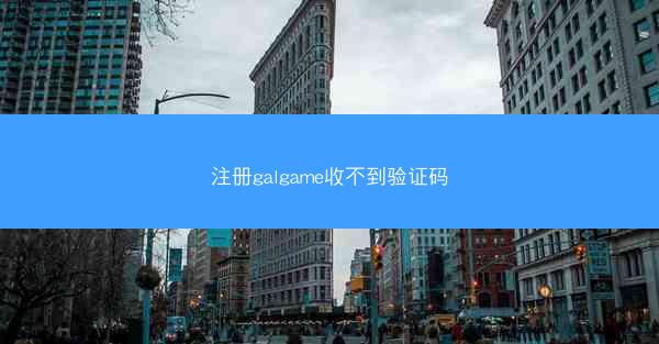 注册galgame收不到验证码