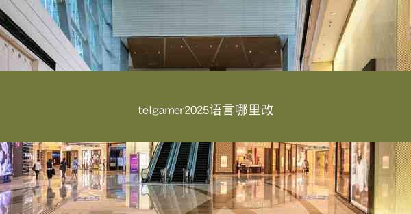 telgamer2025语言哪里改