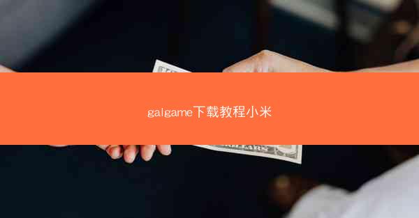 galgame下载教程小米