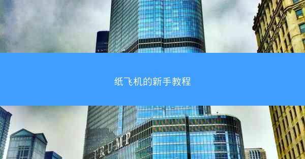 纸飞机的新手教程