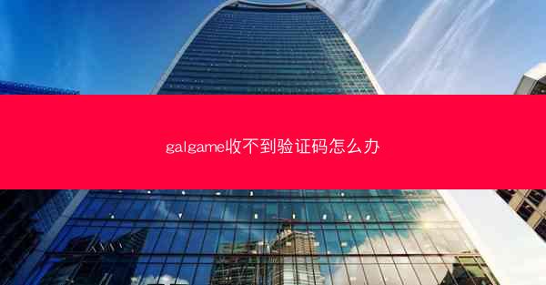galgame收不到验证码怎么办