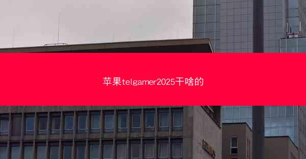 苹果telgamer2025干啥的