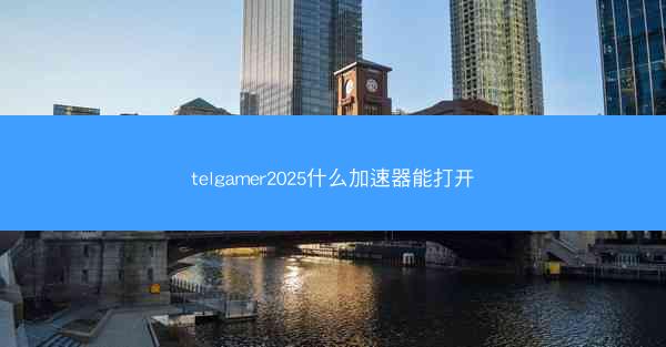 telgamer2025什么加速器能打开