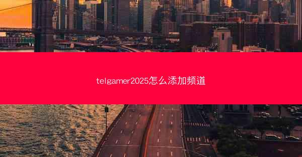 telgamer2025怎么添加频道