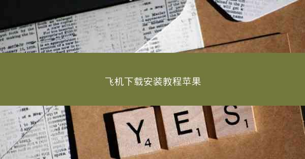 飞机下载安装教程苹果
