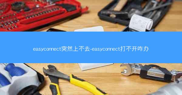 easyconnect突然上不去-easyconnect打不开咋办