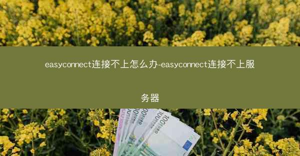 easyconnect连接不上怎么办-easyconnect连接不上服务器