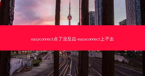 easyconnect点了没反应-easyconnect上不去