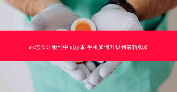 ios怎么升级到中间版本-手机如何升级到最新版本