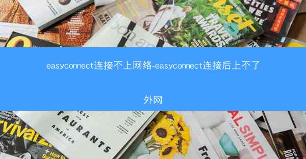 easyconnect连接不上网络-easyconnect连接后上不了外网