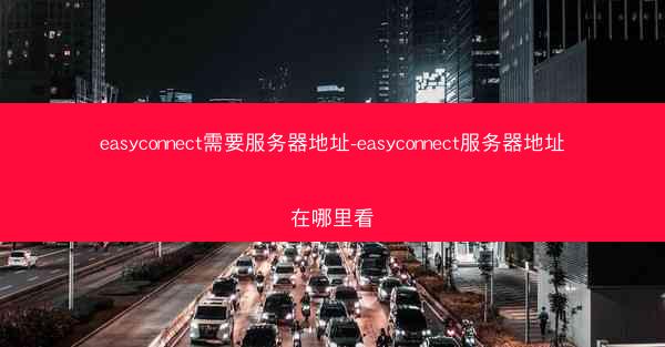 easyconnect需要服务器地址-easyconnect服务器地址在哪里看