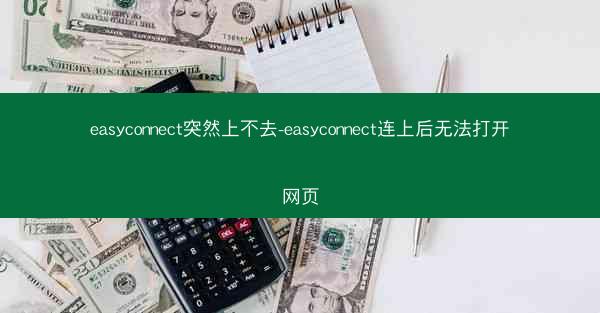 easyconnect突然上不去-easyconnect连上后无法打开网页