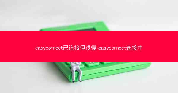 easyconnect已连接但很慢-easyconnect连接中