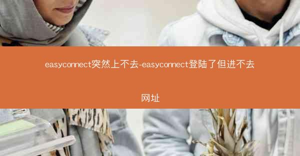 easyconnect突然上不去-easyconnect登陆了但进不去网址