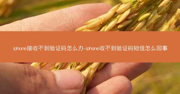 iphone接收不到验证码怎么办-iphone收不到验证码短信怎么回事